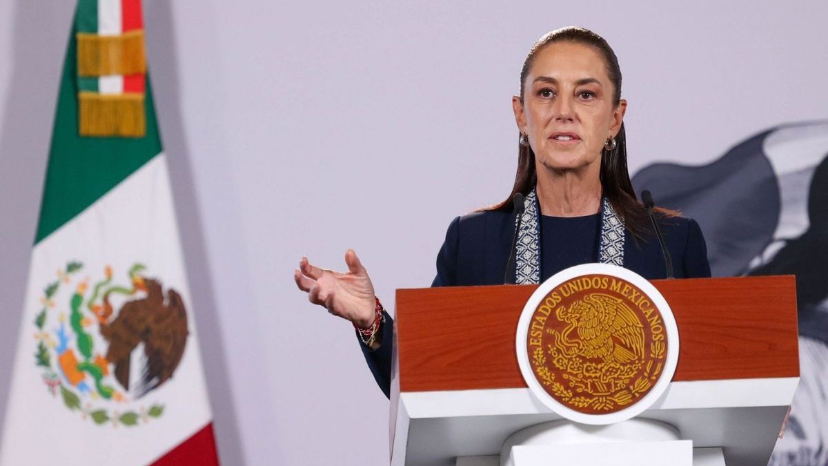 Sheinbaum atribuye a la 'injerencia' extranjera la violencia desatada en Sinaloa