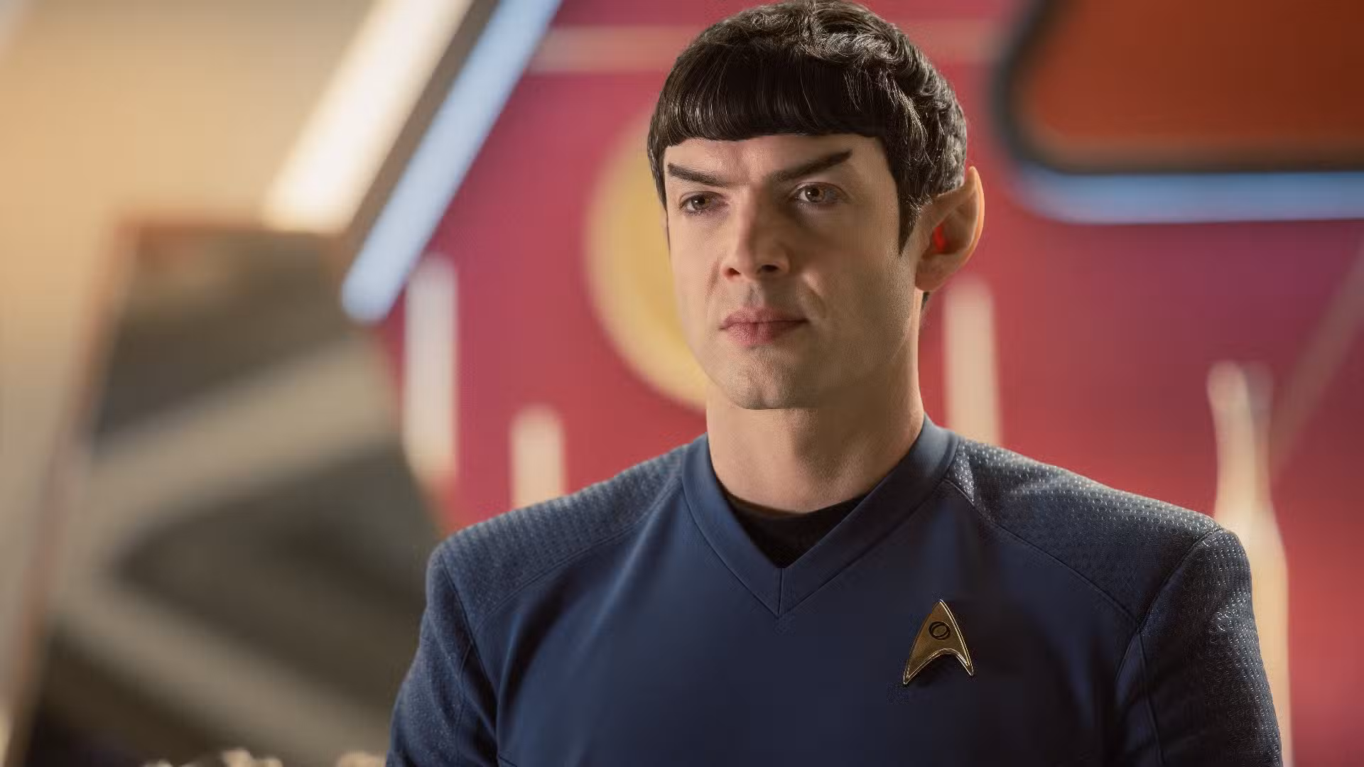 Spock molesto en Strange New Worlds
