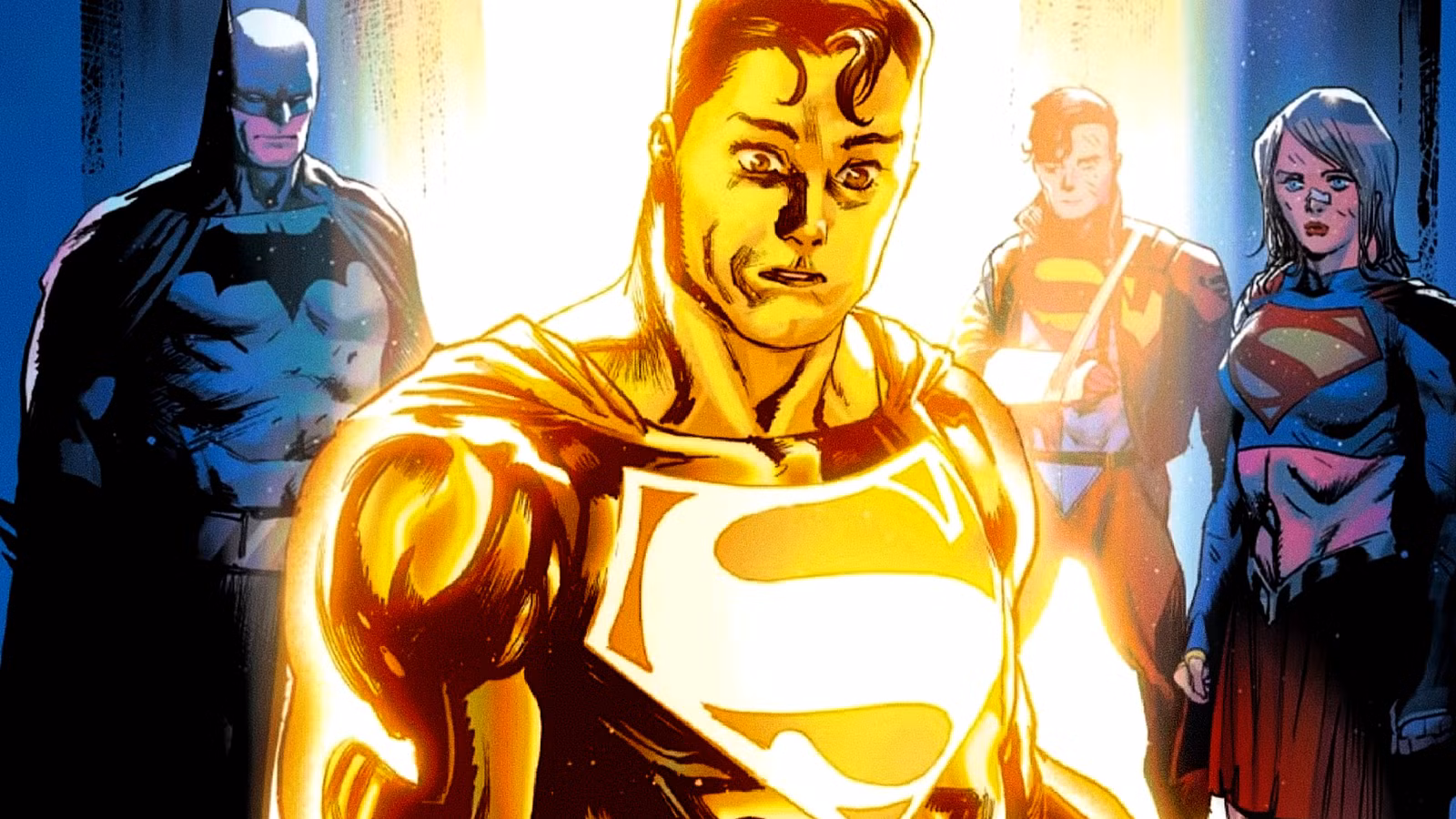 Superman desata la forma definitiva de su nuevo superpoder "dorado"