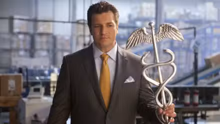 Nathan Fillion como Hermes en Percy Jackson y el mar de los monstruos