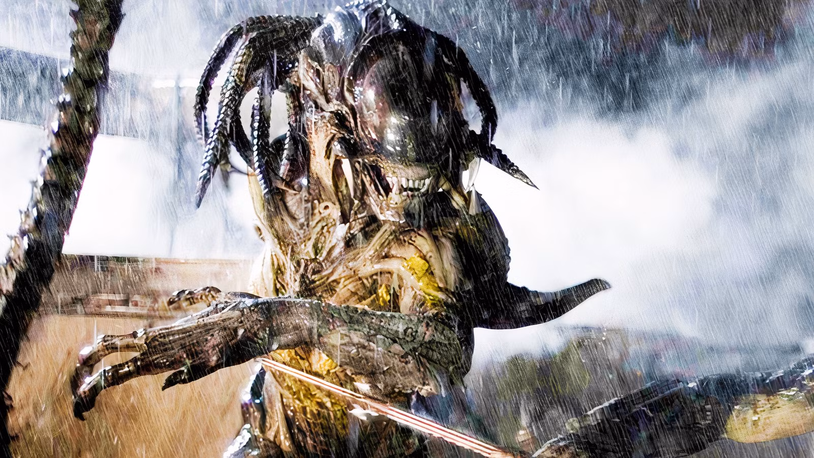 Híbrido de depredador y xenomorfo imaginado en un arte que se ve mejor que lo que mostraron las películas Alien vs. Predator