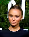 Foto en la cabeza de Lily-Rose Depp