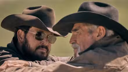 Cole Hauser y Forrie J. Smith en Yellowstone