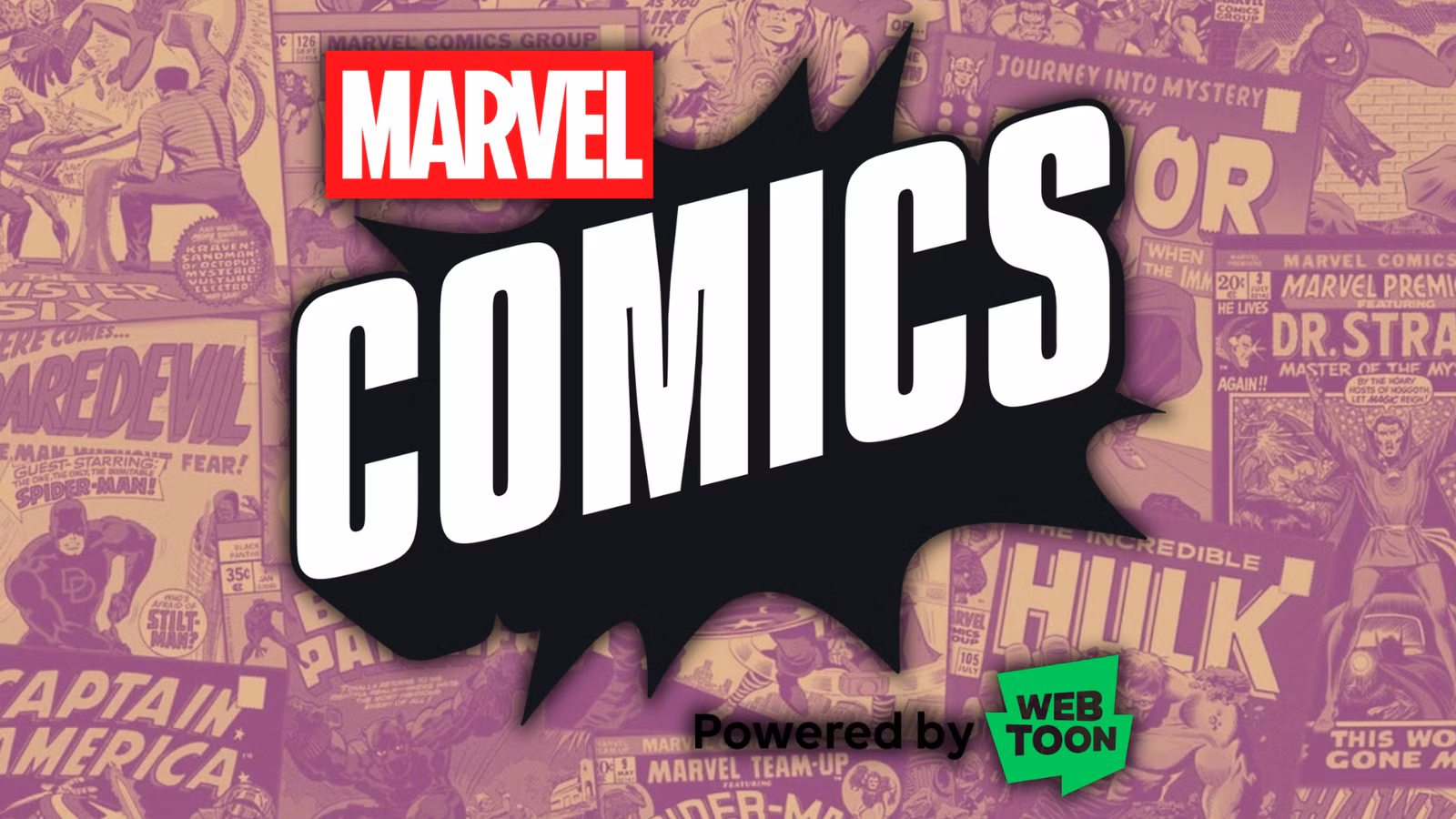 WEBTOON y Marvel se unen para una nueva plataforma de cómics digitales