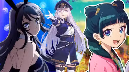 Rascal no sueña con la conejita Senpai y The Apothecary Diaries detrás de la imagen del anime 86 EIGHTY-SIX