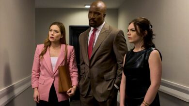 La estrella de Cupertino, Mike Colter, presenta a su equipo en el nuevo David Vs. Drama legal Goliat