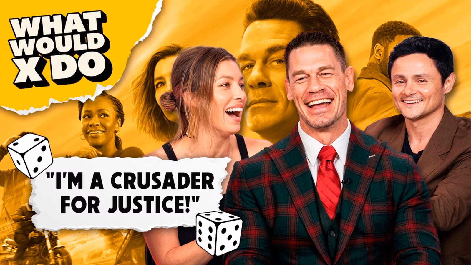 John Cena y Matchbox: el elenco de la película se enfrenta a crisis de atracos durante WWXD