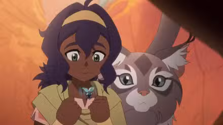 Pavi y Geet en Avatar Seven Havens en Paramount+