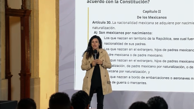 Bugarín renunció a doble nacionalidad desde 2018: Luisa María Alcalde