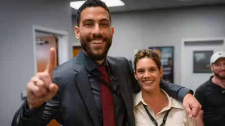 Maggie y OA en el FBI detrás de escena