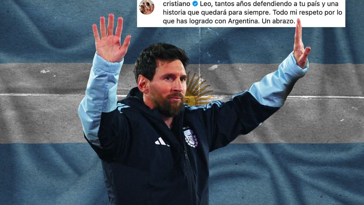 CR7 a Messi: 'Todo mi respeto por lo que has logrado con Argentina'
