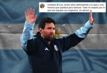 CR7 a Messi: 'Todo mi respeto por lo que has logrado con Argentina'
