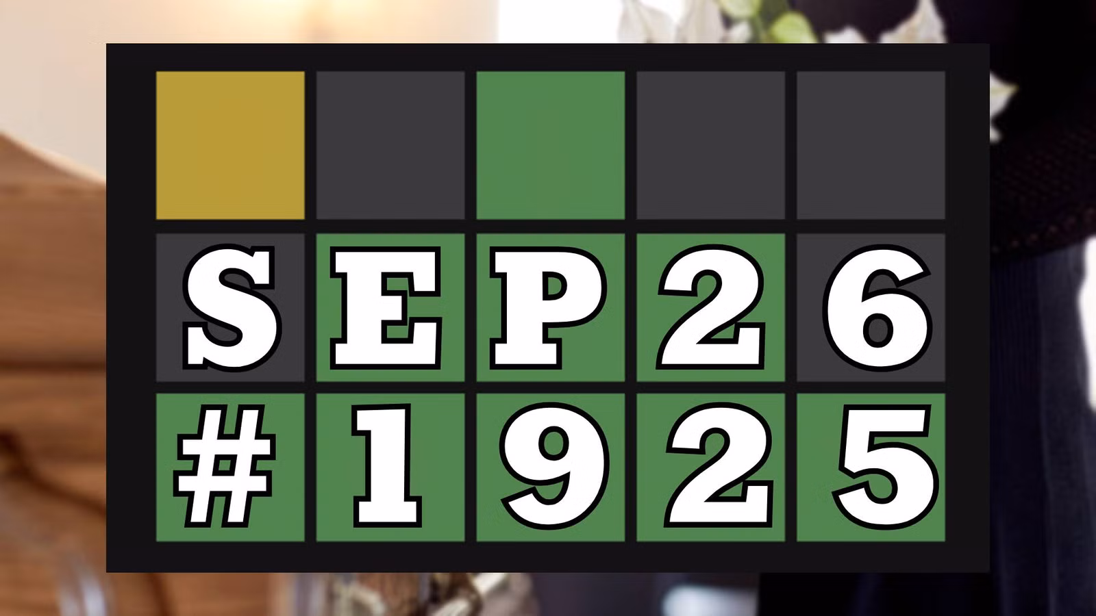 Consejos y respuestas de Wordle de hoy: 26 de septiembre de 2026 (Rompecabezas n.° 1925)