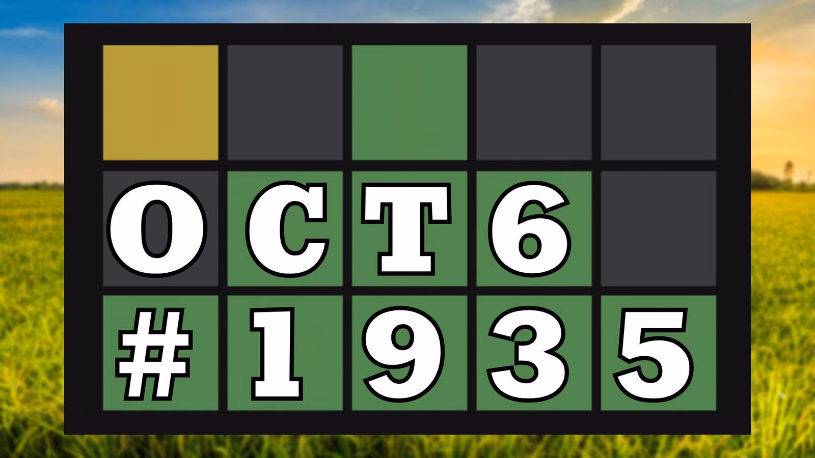 Consejos y respuestas de Wordle de hoy: 6 de octubre de 2026 (rompecabezas n.° 1935)