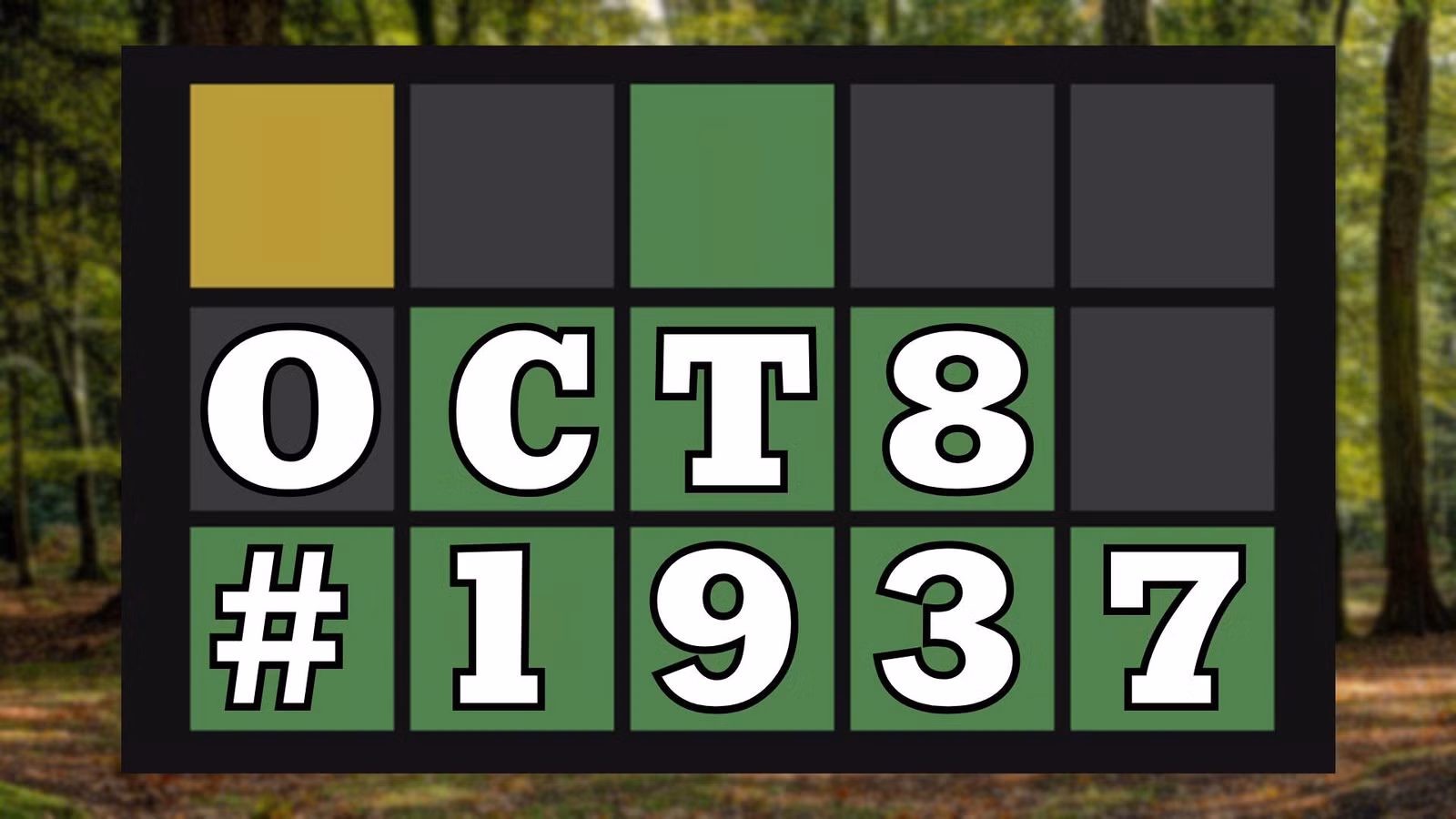 Consejos y respuestas de Wordle de hoy: 8 de octubre de 2026 (Rompecabezas n.° 1937)