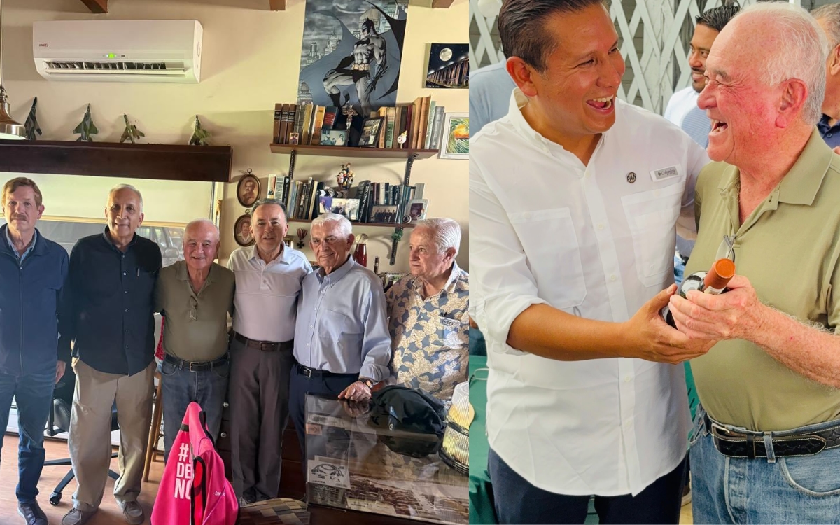 Ernesto Ruffo recibe visita de exgobernadores panistas durante su prisión domiciliaria
