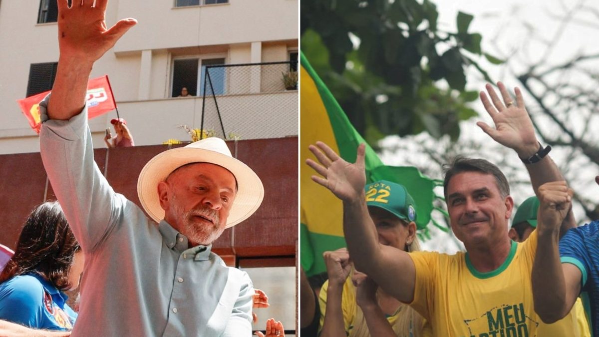 Lula y Flávio Bolsonaro disputarán la Presidencia de Brasil en segunda vuelta