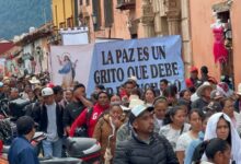 Miles de indígenas denuncian presencia criminal en San Cristóbal de las Casas