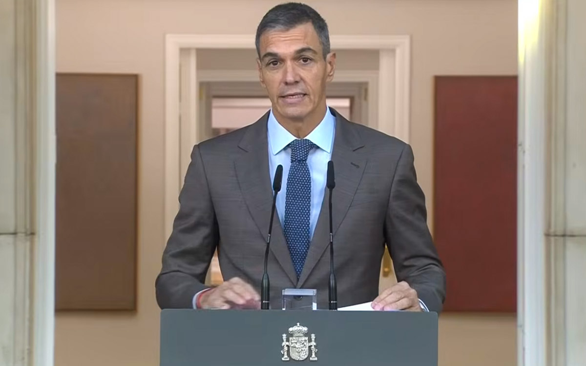 Pedro Sánchez convoca elecciones anticipadas en España para el 29 de noviembre