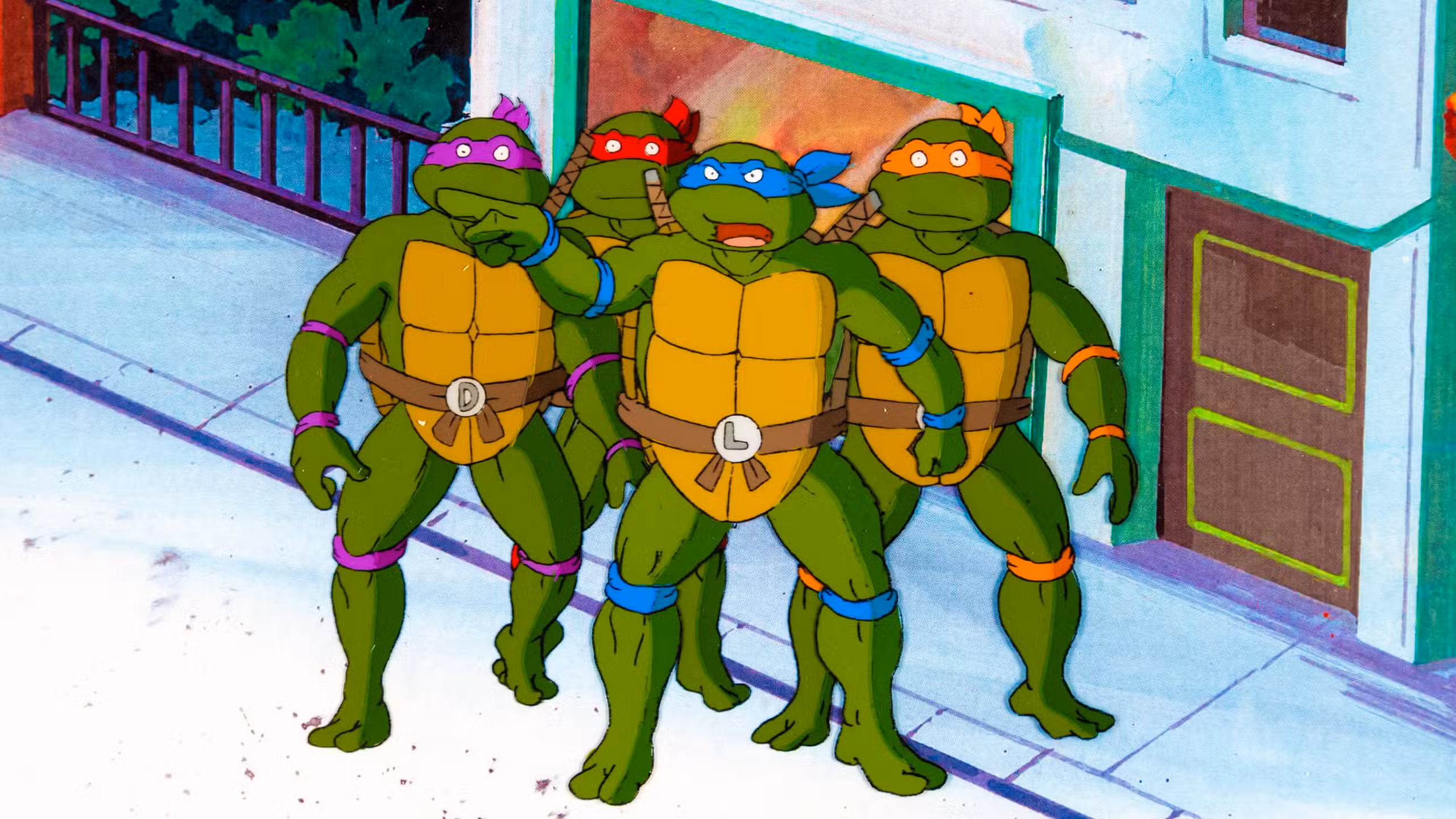 Programa de televisión de los años 80 sobre las Tortugas Ninja